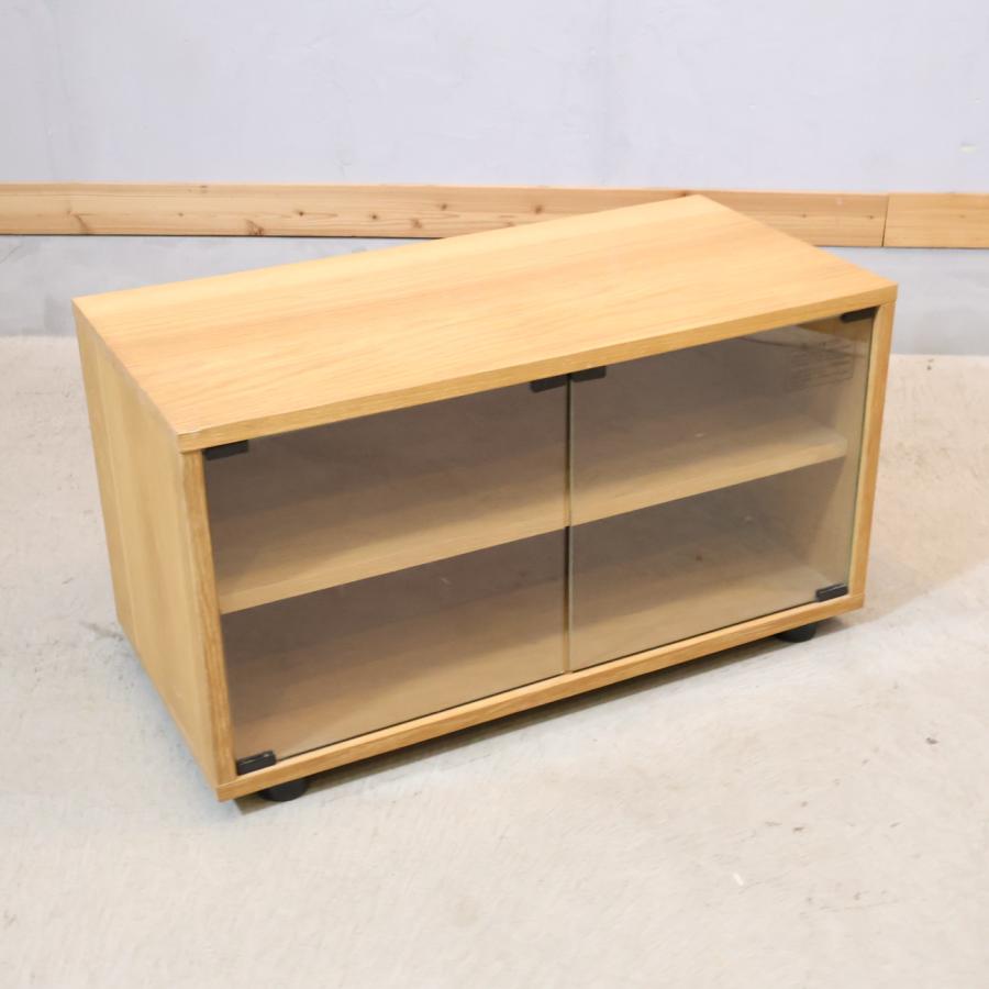 無印良品（MUJI） オーク材 TVボード テレビボード ローボード AV