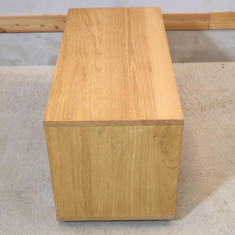 無印良品（MUJI） オーク材 TVボード テレビボード ローボード AV