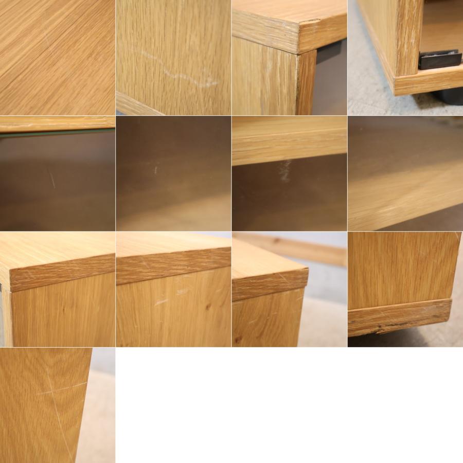 無印良品（MUJI） オーク材 TVボード テレビボード ローボード AV
