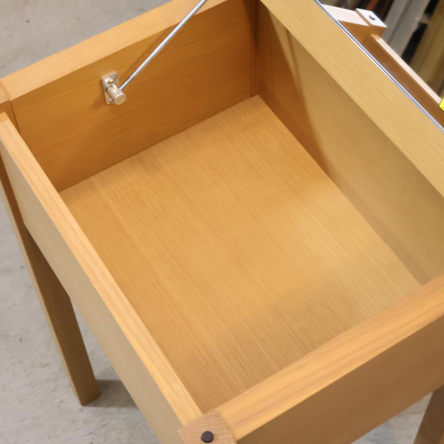 無印良品（MUJI） オーク材 コンパクトドレッサー 鏡台 ナチュラル