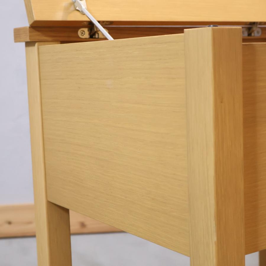 無印良品（MUJI） オーク材 コンパクトドレッサー 鏡台 ナチュラル