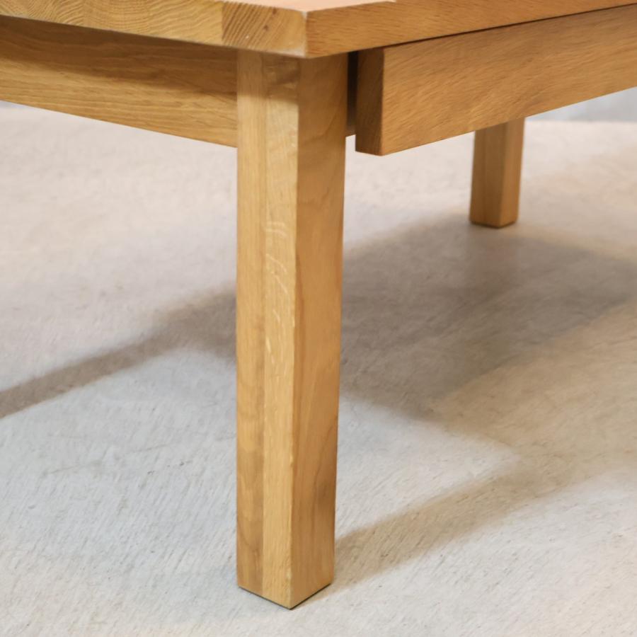 無印良品　ローテーブル　引き出し　オーク 無印良品（MUJI） オーク材 ローテーブル 引出し付 リビングテーブル
