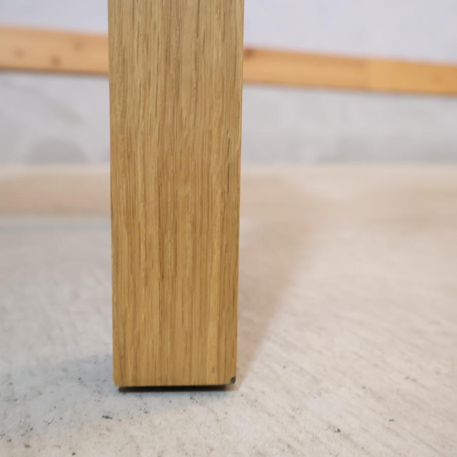 無印良品（MUJI） オーク無垢材 サイドテーブルベンチ・板座