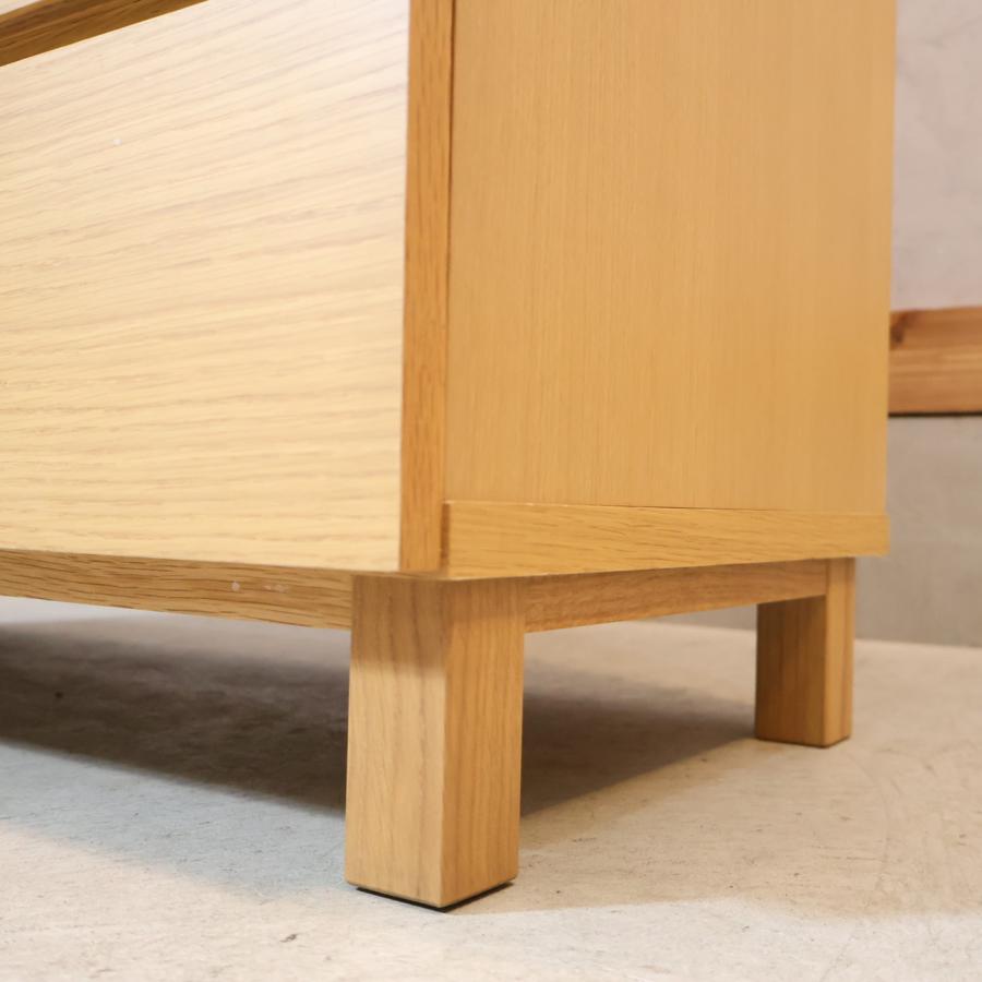 無印良品（MUJI） オーク材 木製 チェスト 6段 ワイド ナチュラル