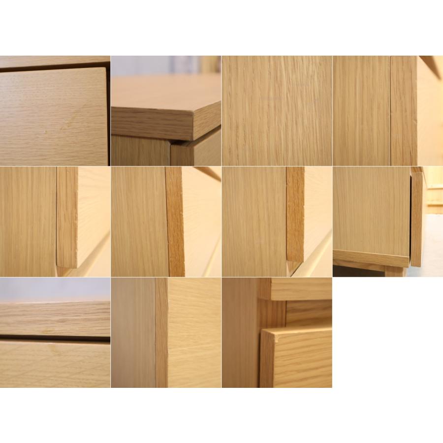 無印良品（MUJI） オーク材 木製 チェスト 6段 ワイド ナチュラル