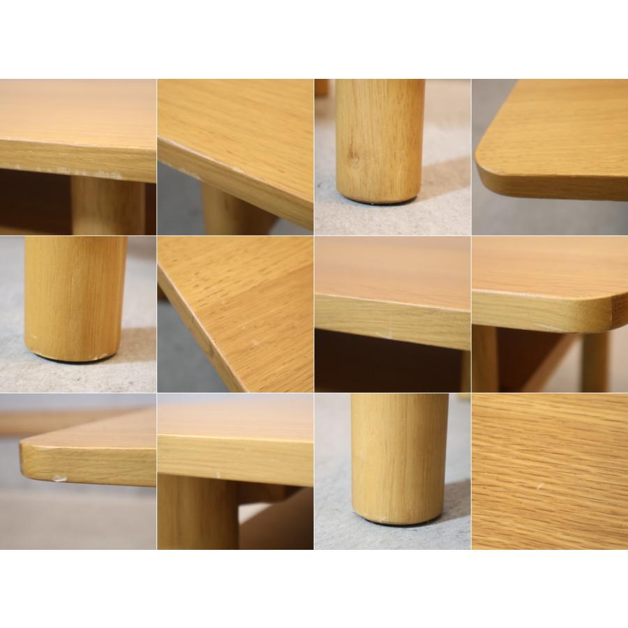 無印良品（MUJI） オーク材 木製ローテーブル リビングテーブル