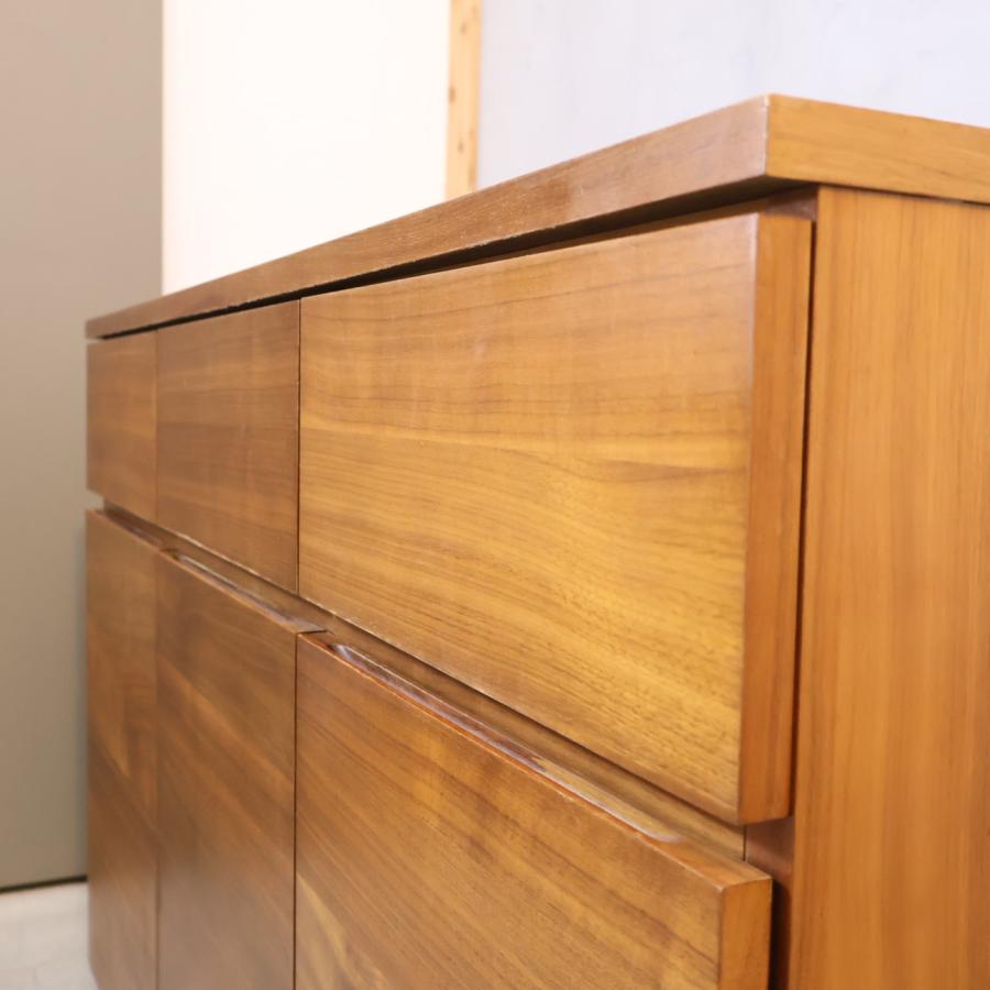 【MUJI 無印良品 】◆◇サイドボード ◇木製◆キャビネット◇ 無印良品（MUJI） ウォールナット材 キャビネット 木扉 サイドボード