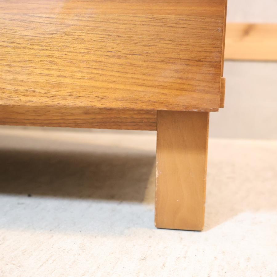 無印良品（MUJI） ウォールナット材 キャビネット 木扉 サイドボード