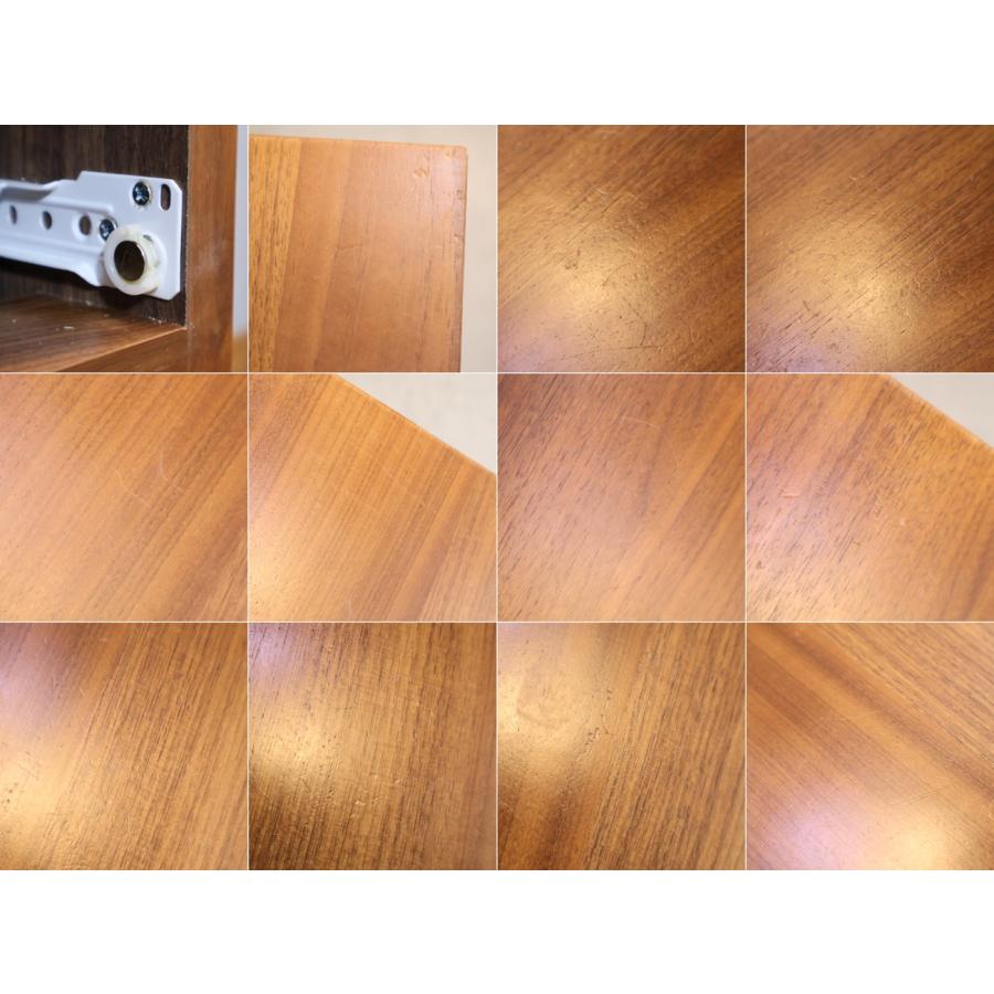 無印良品（MUJI） ウォールナット材 キャビネット 木扉 サイドボード
