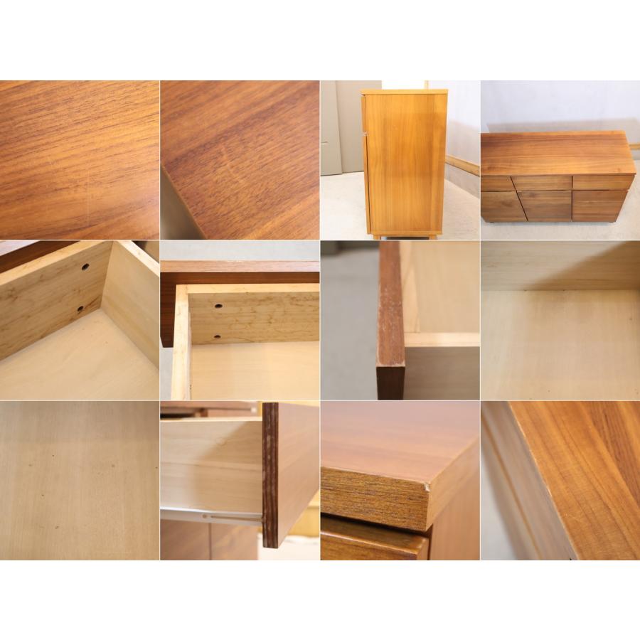 無印良品（MUJI） ウォールナット材 キャビネット 木扉 サイドボード