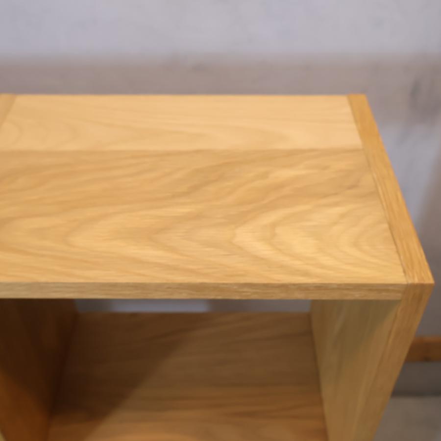 無印良品（MUJI） オーク材 3段・5列スタッキングシェルフ ナチュラル