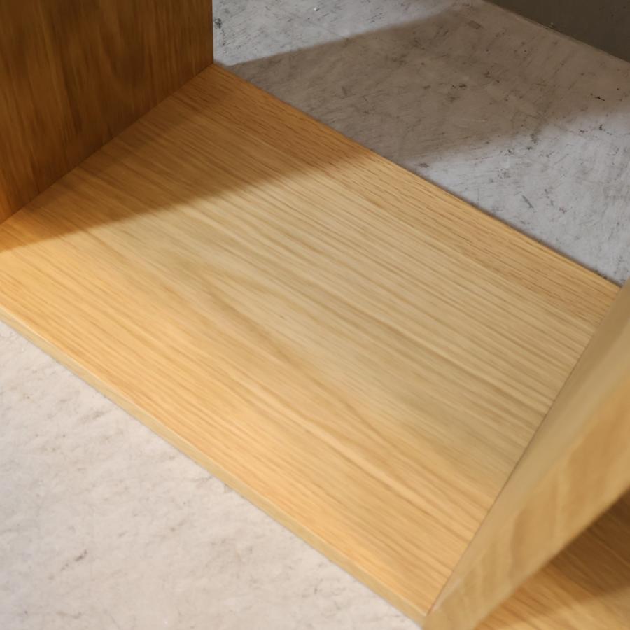 無印良品（MUJI） オーク材 3段・5列スタッキングシェルフ ナチュラル