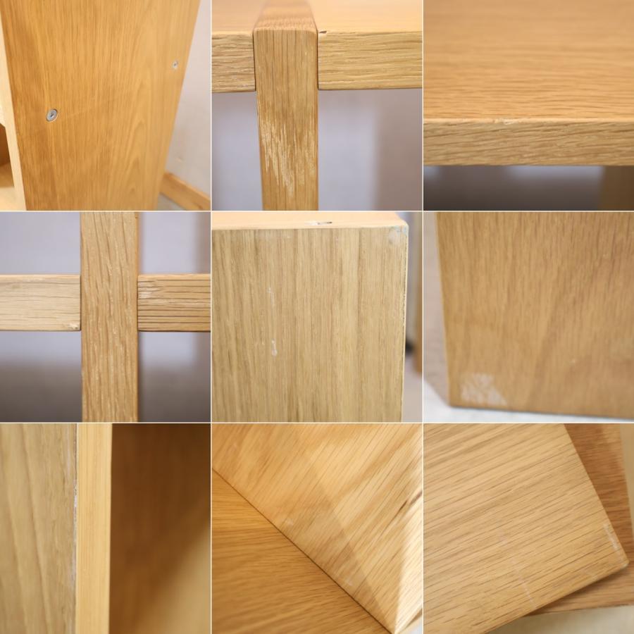無印良品（MUJI） オーク材 3段・5列スタッキングシェルフ ナチュラル