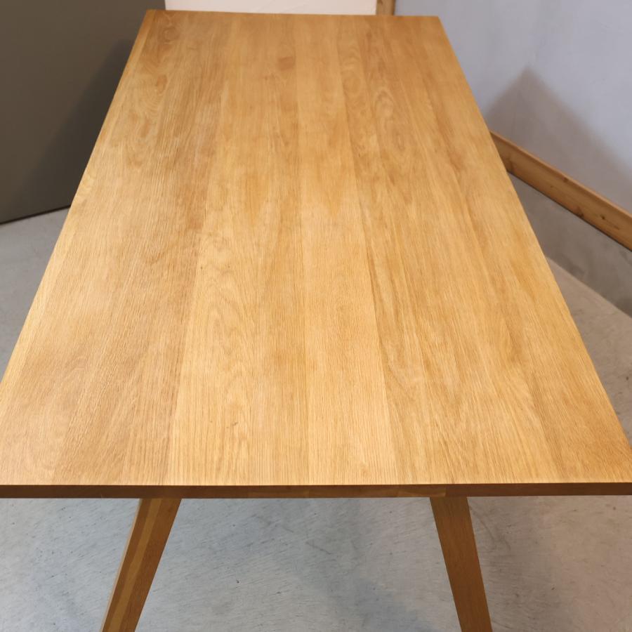 unico ウニコ ELEMT エレムト オーク材 ダイニングテーブル 160cm
