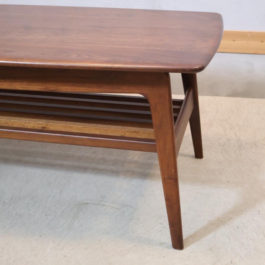 起立木工 KIRITSU MOKKO ノルディ ウォールナット材 センターテーブル