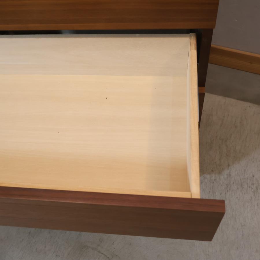 無印良品（MUJI） ウォールナット材 6段チェスト 北欧スタイル