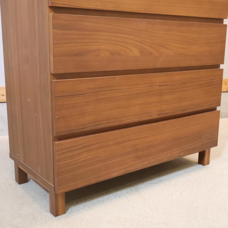 無印良品（MUJI） ウォールナット材 6段チェスト 北欧スタイル