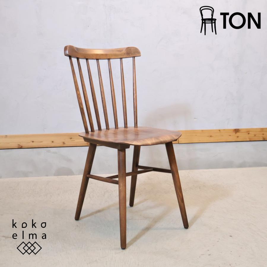 TON トン Ironica ダイニングチェア ウィンザーチェア ナチュラル