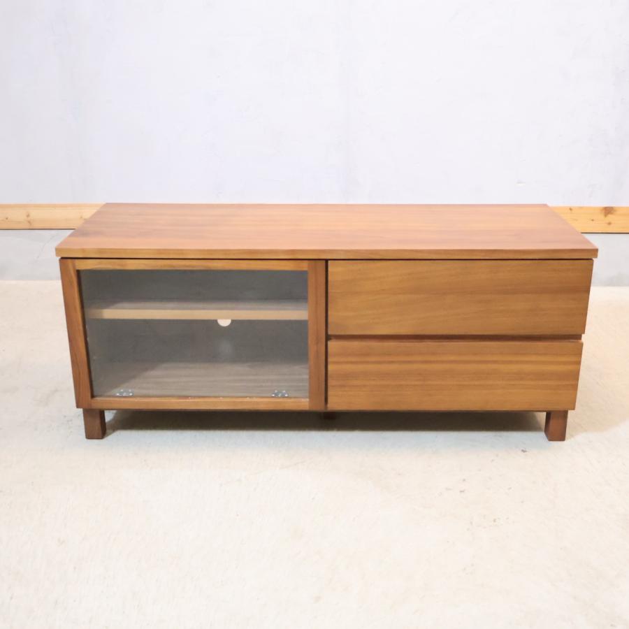 無印良品（MUJI） ウォールナット材 TVボード AVラック シンプル 1人