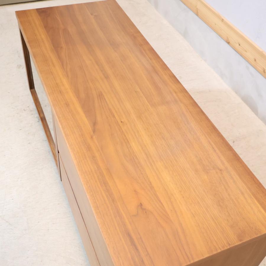 無印良品（MUJI） ウォールナット材 TVボード AVラック シンプル 1人