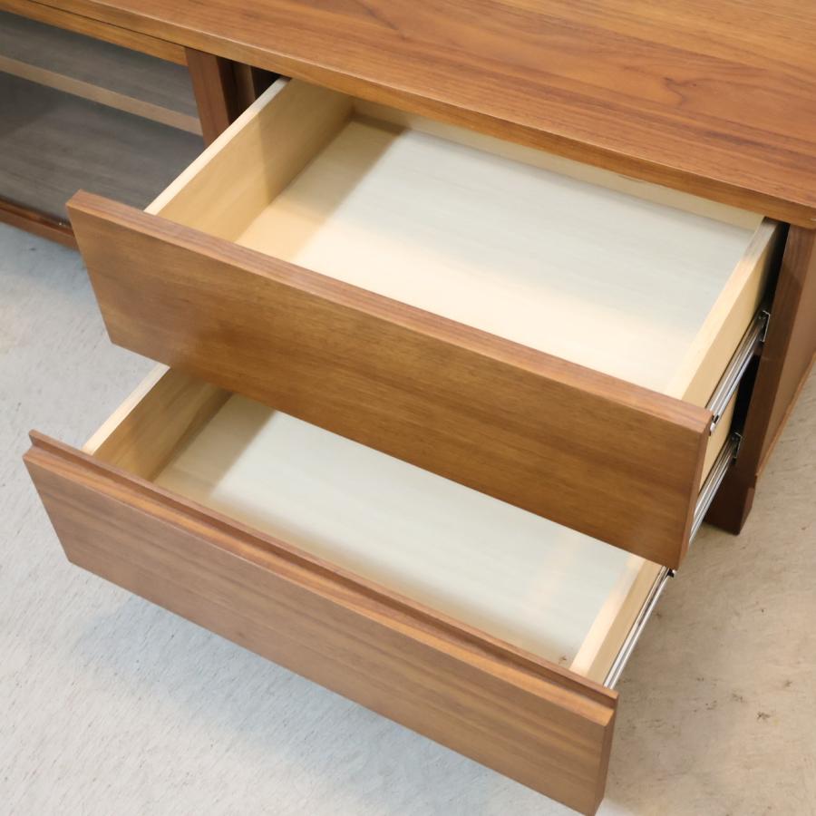 無印良品（MUJI） ウォールナット材 TVボード AVラック シンプル 1人