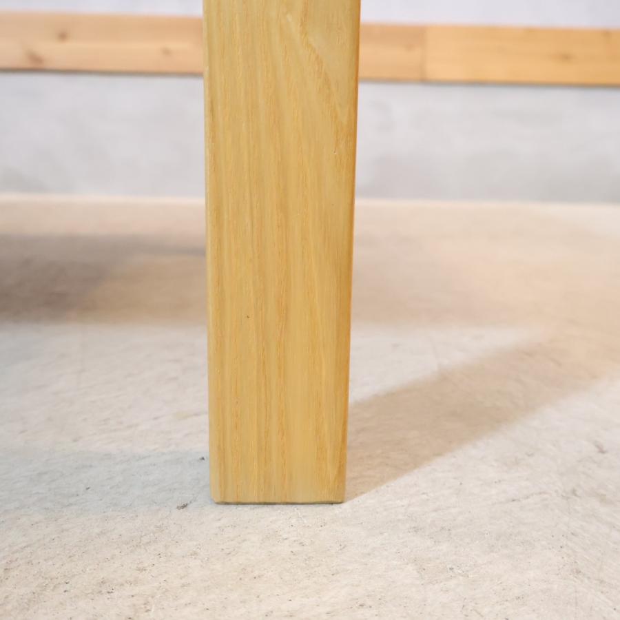 無印良品（MUJI） タモ材 引出し付 リビングテーブル センターテーブル