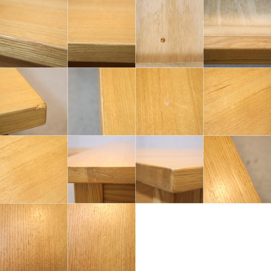 無印良品（MUJI） タモ材 引出し付 リビングテーブル センターテーブル