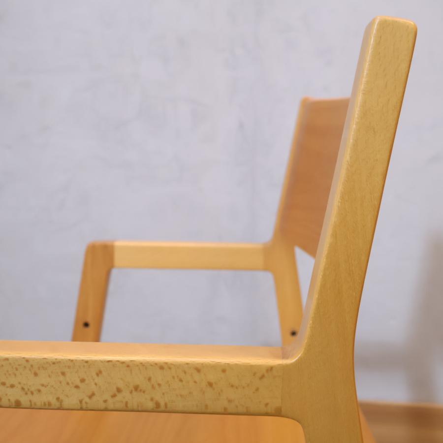 ACTUS（アクタス） アルダー材 Fチェア シンプル ナチュラル 学習椅子