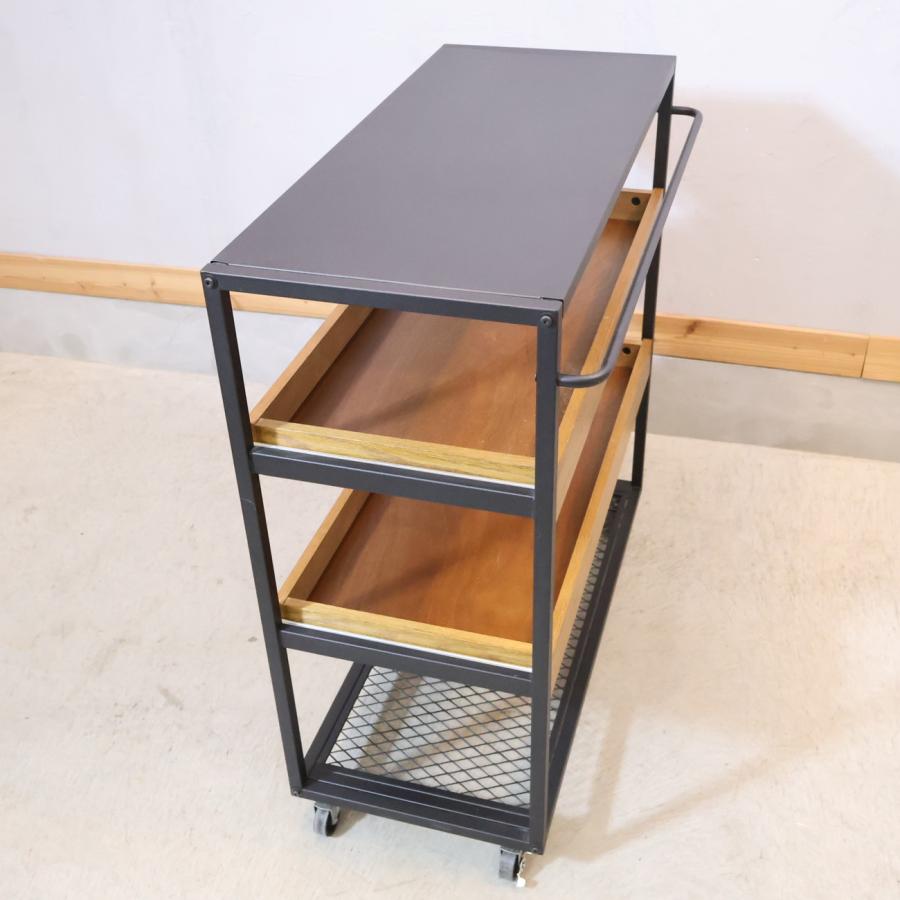 ジャーナルスタンダードファニチャー サンク ワゴンラック シェルフ 工業 男前 journal standard Furniture（ジャーナル スタンダード ファニチャー
