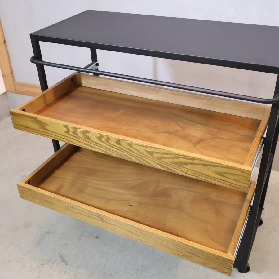 ジャーナルスタンダードファニチャー サンク ワゴンラック シェルフ 工業 男前 journal standard Furniture（ジャーナル スタンダード ファニチャー