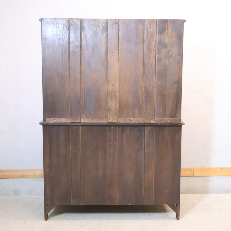 ERCOL アーコール ウェルシュドレッサー カップボード オールドコロニアル 飾り棚 英国アンティーク クラシック イギリス 食器棚 GE301_10