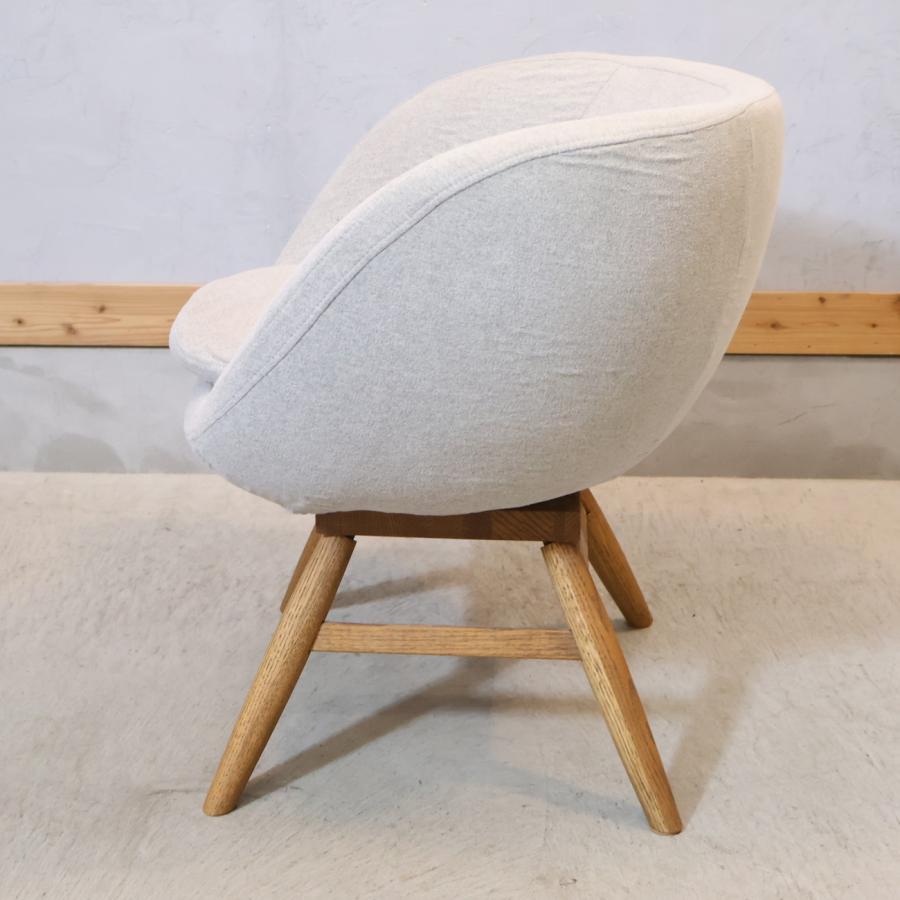 MOMO NATURAL モモナチュラル M-ROUND エムラウンド オーク材 回転
