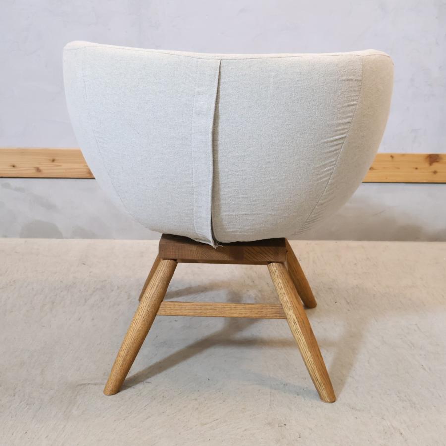 MOMO NATURAL モモナチュラル M-ROUND エムラウンド オーク材 回転