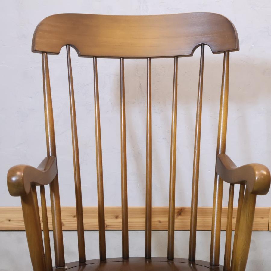飛騨産業 HIDA キツツキマーク ロッキングチェア 揺り椅子 北欧