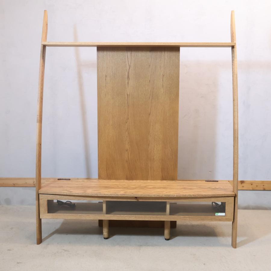 カグクロ マルヨシ民芸家具 大川家具 ディープ オーク材 テレビボード