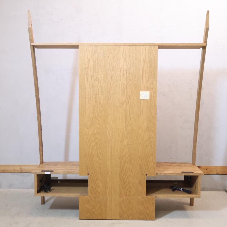 カグクロ マルヨシ民芸家具 大川家具 ディープ オーク材 テレビボード