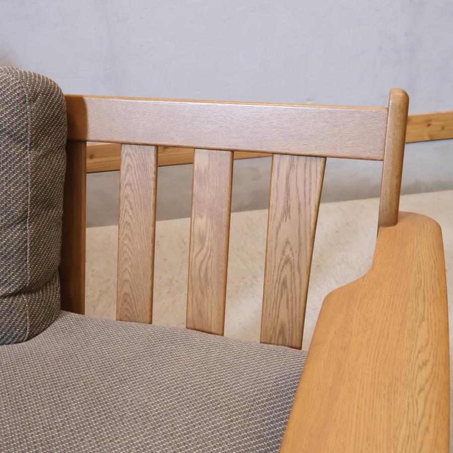 カリモク家具（KARIMOKU FURNITURE） karimoku オーク材 3人掛けソファ