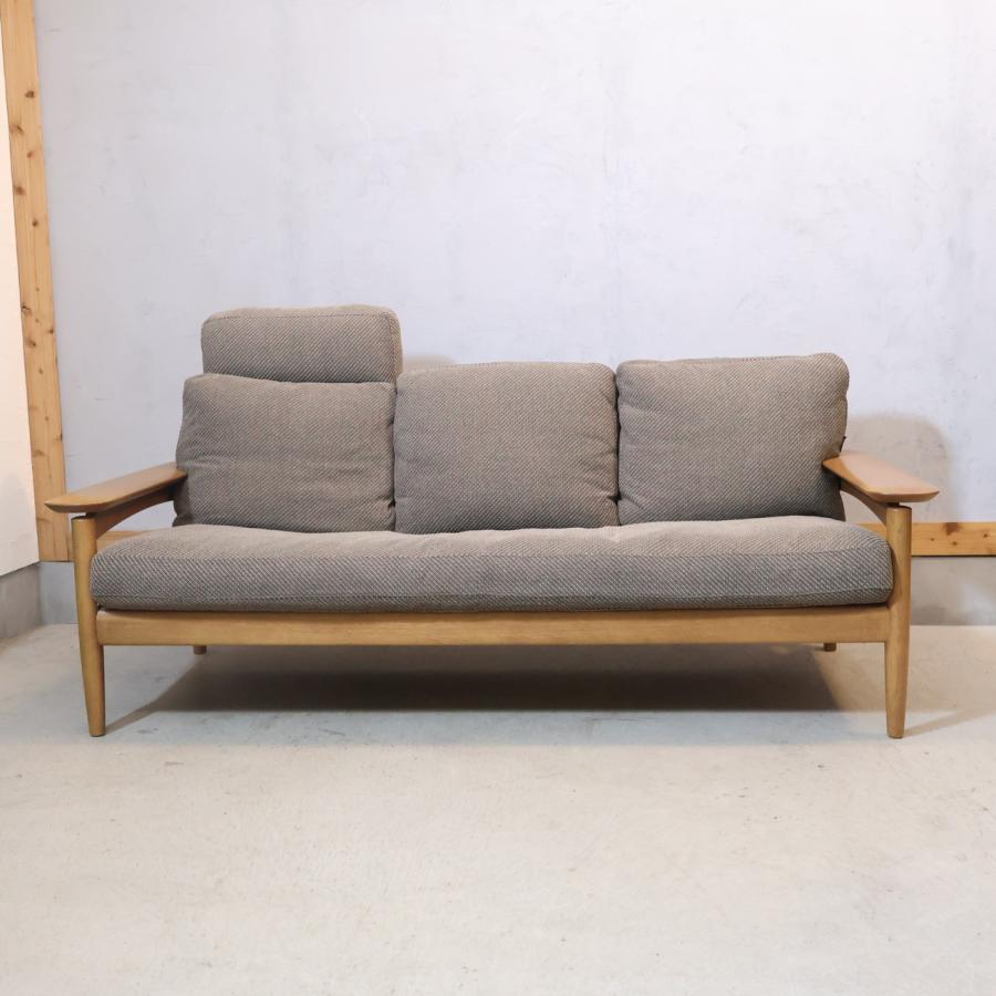 カリモク家具（KARIMOKU FURNITURE） karimoku オーク材 3人掛けソファ