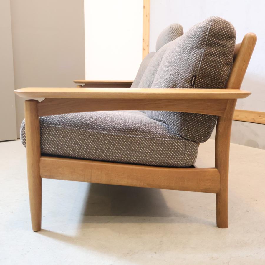 カリモク家具（KARIMOKU FURNITURE） karimoku オーク材 3人掛けソファ
