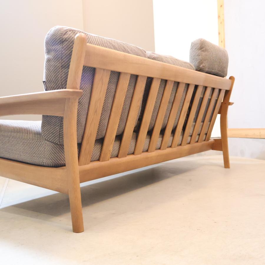 カリモク家具（KARIMOKU FURNITURE） karimoku オーク材 3人掛けソファ