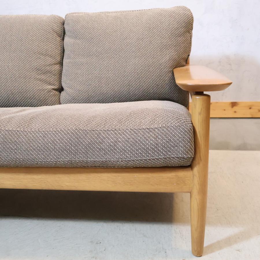 カリモク家具（KARIMOKU FURNITURE） karimoku オーク材 3人掛けソファ