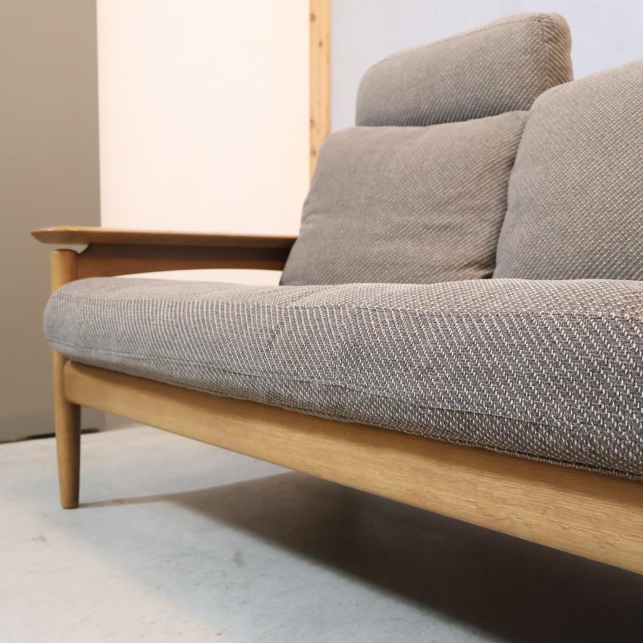 ナチュラルカラー 3人掛けソファ カリモク家具（KARIMOKU FURNITURE） karimoku オーク材 3人掛けソファ