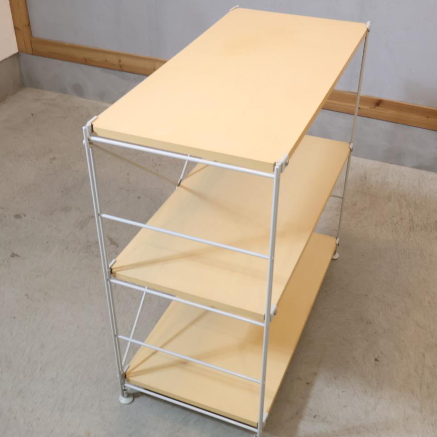 無印良品（MUJI） ステンレス 3段ユニットシェルフ シンプルモダン