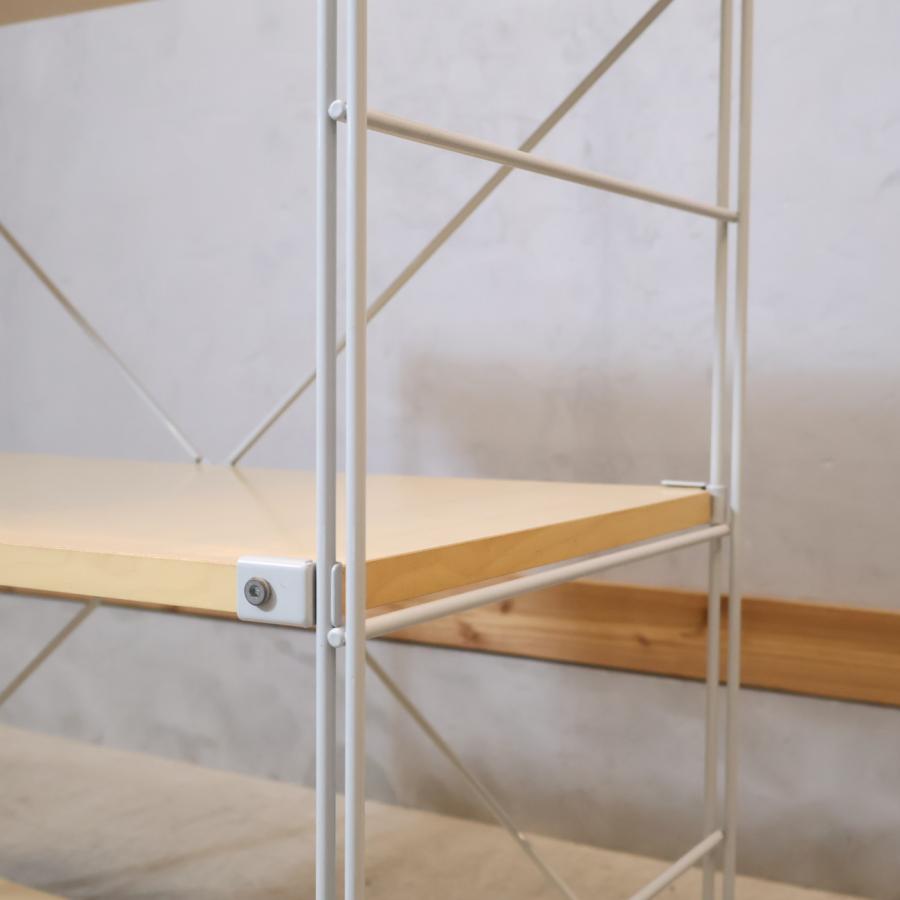無印良品（MUJI） ステンレス 3段ユニットシェルフ シンプルモダン