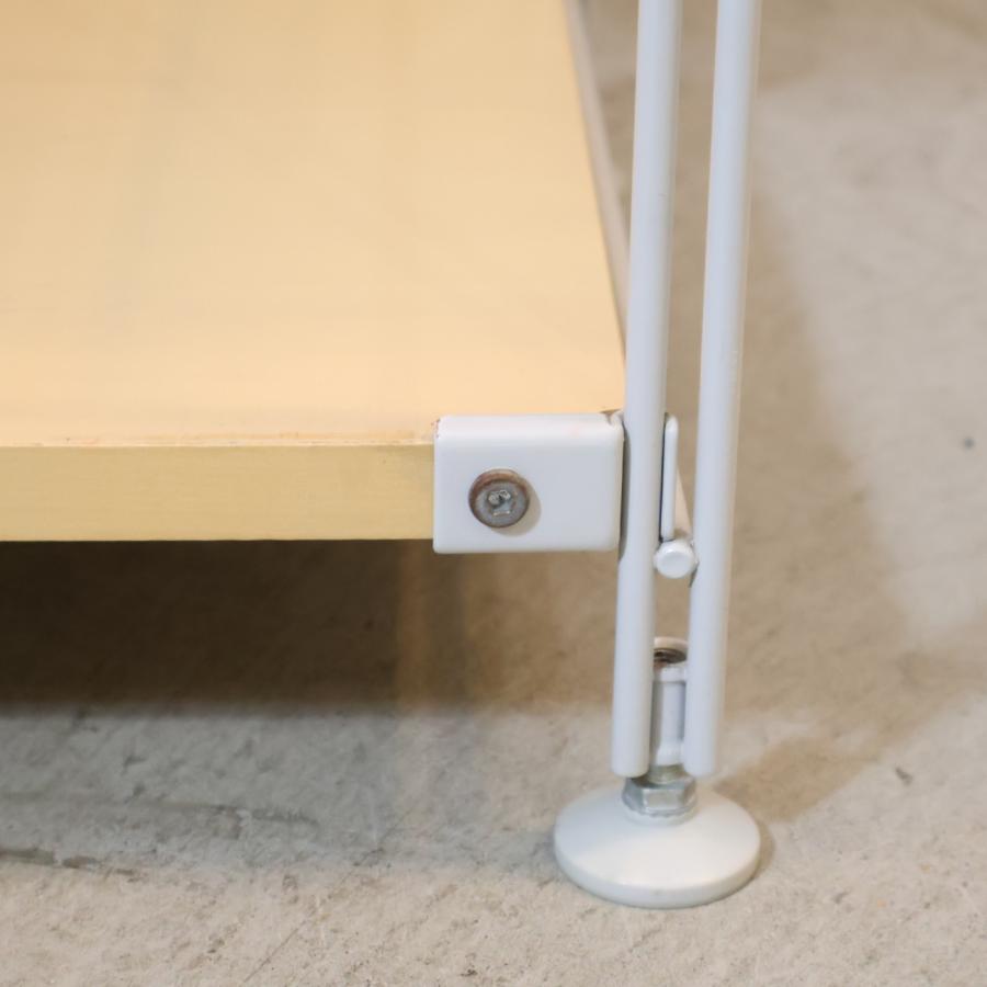 無印良品（MUJI） ステンレス 3段ユニットシェルフ シンプルモダン