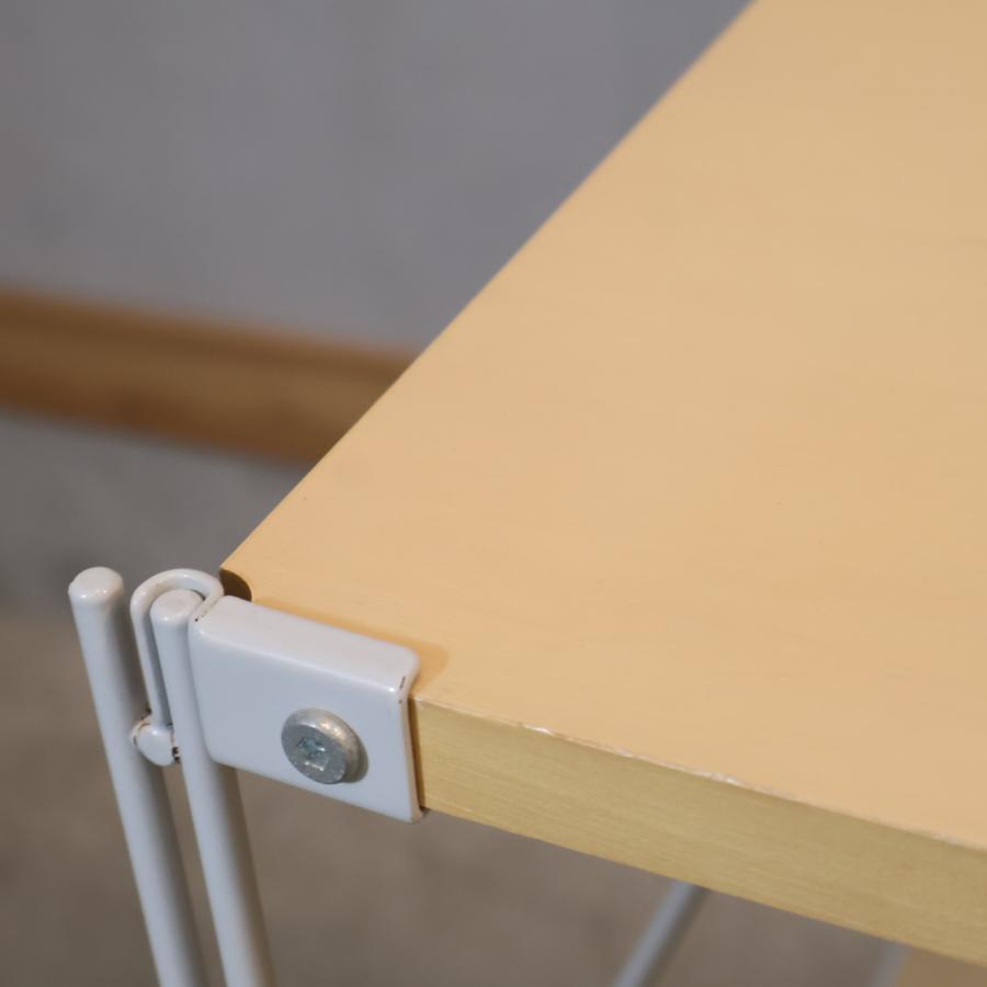 無印良品（MUJI） ステンレス 3段ユニットシェルフ シンプルモダン
