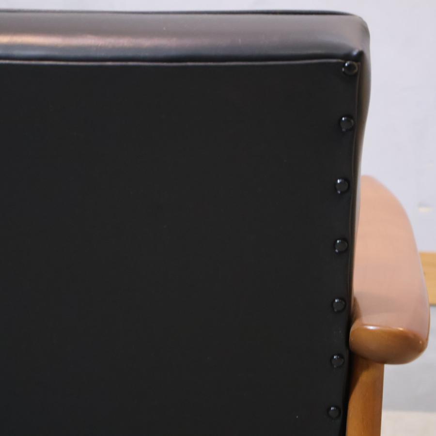 カリモク60 Karimoku60 ブラック 2シーター Kチェア 2人掛けソファ
