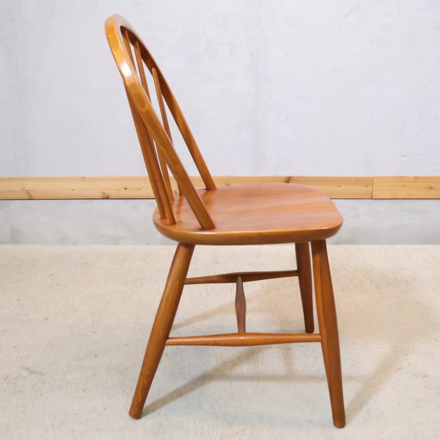 飛騨産業 HIDA キツツキマーク ダイニングチェア フープバック