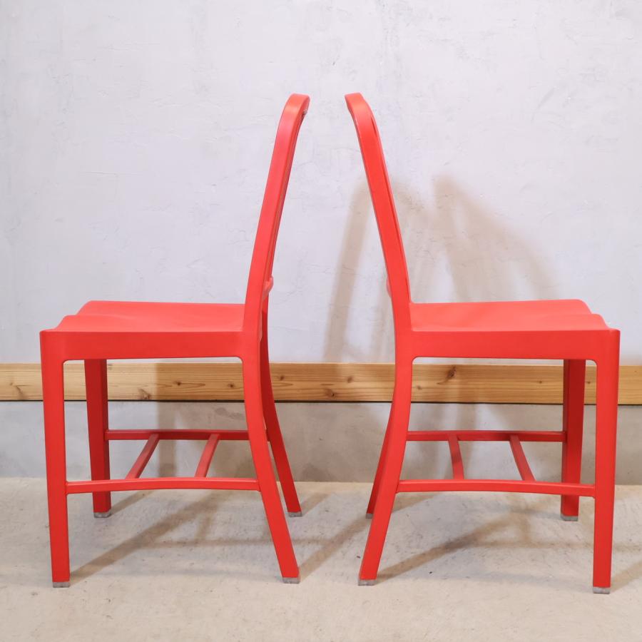 エメコチェア2脚★emeco☆コカコーラ社共同開発★navy chair★正規品 エメコチェア2脚☆emeco☆コカコーラ社共同開発☆navy chair☆正規品