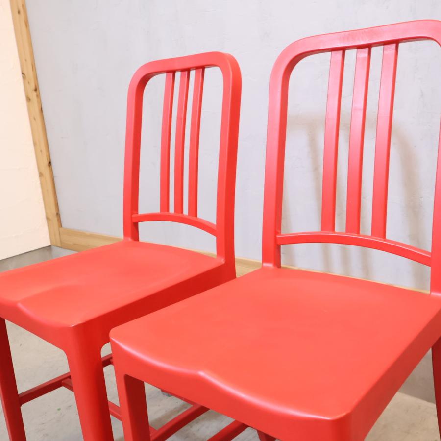 emeco（エメコ） コカ・コーラ 111 NAVY CHAIR ネイビーチェア 2脚